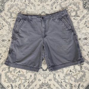 Outdoor Life Casual Men's Cotton Shorts in Washed Gray